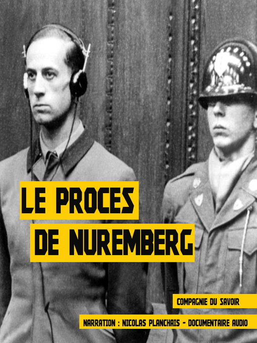 Title details for Le procès de Nuremberg by Frédéric Garnier - Available